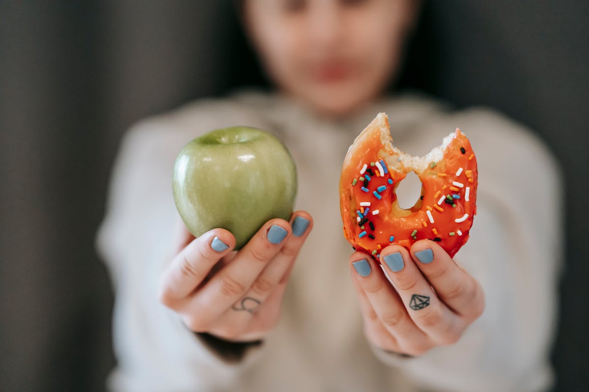 woman holding foods to avoid if you suffer with eczema