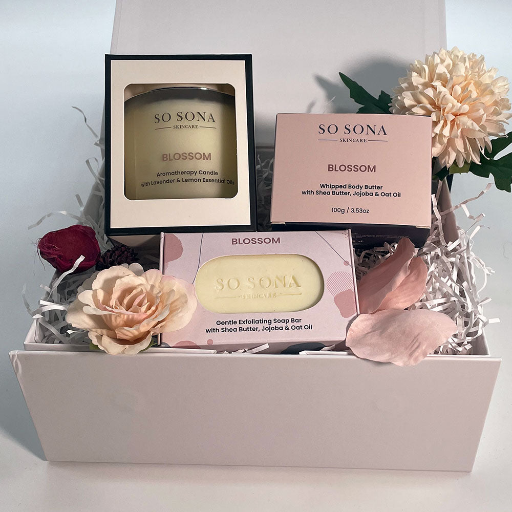 blossom self care gift set