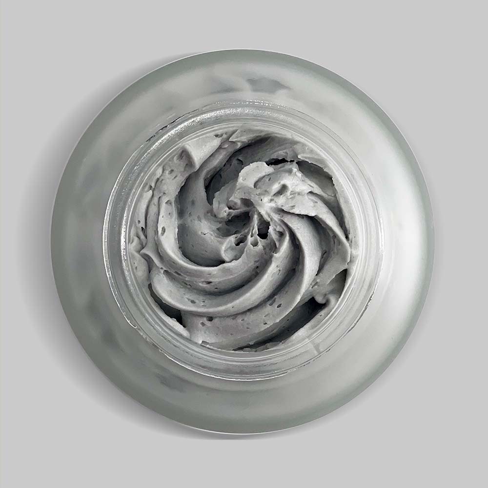 dusk whipped body butter with charcoal